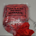 10 Pcs Christmas Velvet Chair Decoration Red Bows Velvet Chair Sashes 24 x 13'' Christmas Elastic Reusable Back Ribbon Bows Cover for Xmas Wedding Events Ceremony Reception Party Supplies