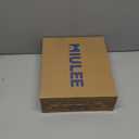 MIULEE Natural White Linen Curtains 84 Inch Long for Bedroom Living Room, Soft Thick Linen Textured Window Drapes Semi Sheer Light Filtering Rod Pocket Back Tab Neutral Farmhouse Cream Ivory 2 Panels