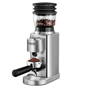 HiBREW G7 Electric Coffee Grinder - 48 Precise Grind Settings for Espresso/Pour Over/French Press, Large Capacity Bean Hopper, Portion Control & Anti-Static, Conical Burr Mill for Fresh Ground Coffee