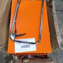 VEVOR Hydraulic Lift Table Cart, 330lbs Load Capacity 50 Inch Lifting Height, Manual Single Scissor Lift Table with Non-Slip Pad and 4 Wheels, Hydraulic Scissor Cart for Material Handling, Orange