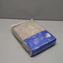 MIULEE Linen Curtains for Bedroom 100% Blackout Thermal Insulated Birch Grommet Room Darkening Curtains & Drapes for Living Room Nursery 52 x 90 Inch (2 Panels)