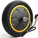 350W Electric Scooter Hub Motor Compatible with Ninebot MAX G30, 10 Inch Rear Wheel Scooter Motor, Electric High-Torsion Waterproof Scooter Motor Kit