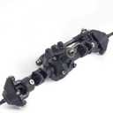 SCX10 II Axles Forward Transmission,Plastic Straight Front Axle with Metal Bevel Gear for 1/10 RC Crawler Axial SCX10 II 90046 47 RGT 86100 (Front Axle)