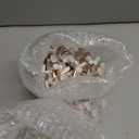 100 Pcs Mini Glass Oil Dropper Bottle Bulk, Clear Essential Small Empty Bottles Sample Containers Perfume Liquid Vials with Cap for Traveling (3 ml,Rose Gold)