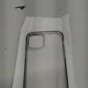 CANSHN Clear Compatible with iPhone 12 Case/iPhone 12 Pro Case, [Military Drop Protection] [Not Yellowing] Shockproof Phone Case with Hard Back & Slim Thin Soft TPU Bumpers 6.1 Inch - Black