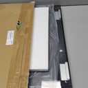 FARMER 22x30 Inch Black Bathroom Mirror, Rectangle Wall Mounted Mirror, Vanity Mirror, Brushed Square Mirror, Framed Bathroom Mirror for Bedrooms, Entryways, Living Rooms, Horizontal/Vertical