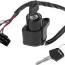 Ignition Switch Lock for Kawasaki EN400 EN500 VN400 VN800 VN900 for Kawasaki Vulcan, Motorcycle Ignition Key Switch Ignition Lock with 2 Keys No.27005-1188/1204/1148/1206/1257/0032