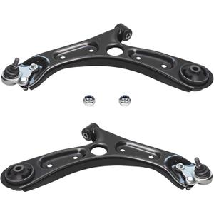 TUCAREST K623782 K623783 (Pair) Front Lower Control Arm and Ball Joint Assembly Fit for 2019-2024 K-ia Forte Forte5 /17-20 Hy-undai Elantra, 18-23 Kona [# 527-479 CMS801223 54500F2AA0 54501F2000]