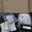 Black Dresser for Bedroom with 7 Drawers, Modern Wide Chest of Storage Drawer with Gold Handles, TV Stand Dresser, Wood Dressers for Bedroom, Living Room, Hallway, Entryway, 55’