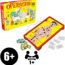 Hasbro Gaming Operation Electronic Board Game, Family Games for Kids Ages 6+, Kids Board Games for 1+ Players, Funny Games for Kids, Easter Gifts for Boys and Girls