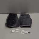 2PC Foot Advanced Renew Triple Method Massager, 3-in-1 Heated Foot & Ankle Wrap, Triple Technology Foot Massager Ankle, 3-Speed & 5-Temperature, Portable Foots Renew Massager for Home Travel Use