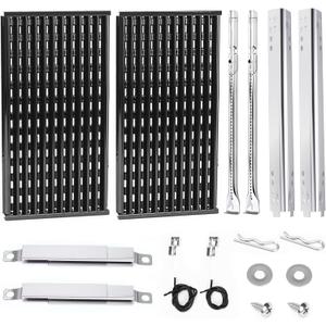 Parts for Char-Broil Tru-Infrared Grill Parts 463633316 Fits Charbroil Performance 2Burner 463645015 463672016 463370719 463336016 463672216 Grills Stainless Steel Burners Heat Plates Cooking Grates
