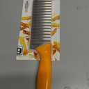 ZYLISS Crinkle Cut Knife, Potato and Vegetable Cutter, Stainless Steel (Orange)