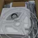 Upgraded Dimmable Floor Lamp, 1000 Lumens LED Edison Bulb Included, Arc Floor Lamps for Living Room Modern Standing Lamp with Linen Shade, Tall Lamps for Living Room Bedroom Office Dining Room-Grey