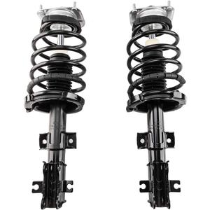 Front Struts w/Coil Springs Assembly Shock Absorbers Replacement for 2001-2009 Volvo S60 1999-2006 Volvo S80 2001-2007 Volvo V70 11861 11862 Set of 2