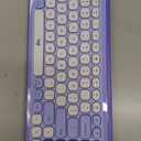 Logitech POP ICON Keys Wireless Bluetooth Keyboard, Comfortable Typing, Programmable Keys, Easy-Switch Between up to 3 Devices, for Laptop, Tablet, PC 