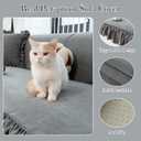 MDSASFD Pet Couch Covers for Sofa, Dog Couch Cover Washable, Cat Couch Protector Non-Slip, Pet Sectional Sofa Covers with Skirt, Sofa Cover for 2-3 Seats Sofa(1pc/Dark Grey/[27.5"+7.8" Skirt]71")