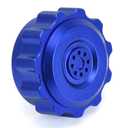 Aluminum Auto Trans Shift Lever Knob Upgrade Gear Control Knob Cover Replacement for Dodge Ram 1500 Accessories 2013-2018 (Blue)