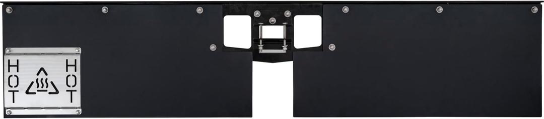 Buyers Products 8597215 15 Inch Hitch-Mounted Stone Guards for Trucks, RVs & Trailers, Splash Guard, Rock Guards for Trucks & Towing, Protect Vehicle & Cargo