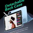 ESR for iPad Air 11 Inch Case M4/M3/M2 (2026/2025/2024), iPad Air 5th/4th Gen Case (2022/2020) 10.9 Inch, Removable Magnetic Cover, Adjustable Portrait/Landscape Stand, 9 Standing Angles, Light Blue