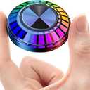 Bluetooth Mini Speaker Bone Conduction Portable Wireless Speaker Stereo Bass Sound Creative Portable Speakers Mini Size Music Player for Home,Outdoor,Travel (Saucer with LED)