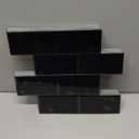 Art3d Peel and Stick Backsplash, 10-Pack Thickened Stick on Subway Tiles, Faux Ceramic Tiles for Kitchen, Bathroom, Black