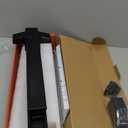 BEAMNOVA Vertical Rod 27.5 Inch Door Panic Bar Exit Device Commercial Door Push Bar Lock Set Gate Roller Strike Plate End Cap Emergency Accessories Metal Parts, Black