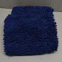 Muddy Mat | Super Absorbent Door Mat Indoor, Microfiber Quick Dry Chenille Entryway Rug, Non-Slip Front Door Mat, Indoor Mats for Entryway, Machine Washable Pet Rug, Navy Blue Medium 30"X19"