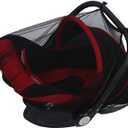 Baby Carseat Netting Cover MosquitoProof Mesh Net With Elastic Closures Mosquitoes Cover For Carrycots Infant Care Product Baby Carseat Mesh Net