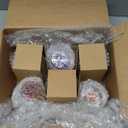 Red Co. Large 16 oz Multicolored Drinking Glass Set of 6 for Water, Beverage, Cocktail, Mixed Drinks