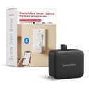SwitchBot Smart Switch Button Pusher - Bluetooth Fingerbot for Rocker Switch/One-Way Button, Automatic Light Switch, Timer and APP Control, Works with Alexa When Paired with SwitchBot Hub (Black)