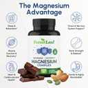 ForestLeaf Magnesium Complex 500mg - 500mg Capsules - Supplement 500 mg - for Sleep, Constipation - Supplement for Women (120 Ct)
