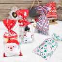 Christmas Cotton Twine Natural Jute 2mm Packing 984 Feet Bakers Kraft Butchers Baking Gardening Twine for Gift Wrapping Arts Crafts Party Decorations(Brown Green Red)