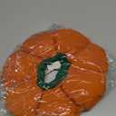 Cat Cone Collar,Cute Waterproof Recovery Collar,Anti-Bite Lick Wound Healing Safety Elizabethan e Collar for Cats,Orange Pumpkin Cat Halloween Costume (Small)