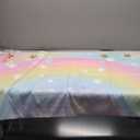 Mocsicka Rainbow Backdrop 7x5ft Pastel Rainbow Birthday Party Decorations Unicorn Theme Cake Table Banner Baby Shower Photography Background