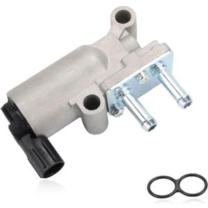 Fuel Injection Idle Air Control Valve Compatible with Honda CR-V L4 2.0L 1997-2001 Civic 1993-1996 IAC Idle Air Control Valve Replacement for 36450P0D004 46450P0D004 AC275 2H1121 2IAC0007