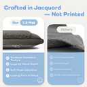 Baby Play Mat for Floor, 1.3" Thick 79x118 Plush Soft Foam Mats for Toddler Kids Crawling, Non-Slip Easy Care Nursery Rug for Playroom Living Room, Dark Grey