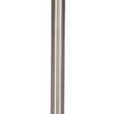 NearMoon Standing Paper Towel Holder, Kitchen Paper Towel Tissue Holder- for Bathroom Kitchen Countertop, Standard or Jumbo-Sized Roll Paper (with Marble Base, Brushed Nickel)