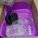 Portable Shampoo Basin for Kids, Baby, Children,Tear Free Hair Washing Basin Tray at Home (Purple)