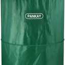 PANKAY Pop Up Privacy Tent, Portable Outdoor Camping Bathroom Toilet Tent, Collapsible Shelter for Camping & Emergency  Lightweight & Sturdy, Easy Set Up, Foldable - with Carry Bag (Green)