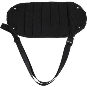 Portable Foot Sling for Office Travel Under Desk Footrest Hammock for Airplane Train and -Distance Comfort Lightweight Easy to Use Black