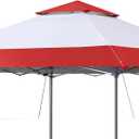 Replacement Cover Compatible with Eagle Peak 13' x 13' Instant Outdoor Canopy Frame, Canopy Cover ONLY, This Particular Replacement Cover Will Not Fit Any Other Models Gazebo, (Red)