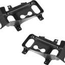 Front Bumper Tow Hook Trim Cover Panels Compatible with Fo-rd F-250 F-350 F-450 F-550 Super Duty 2017-2019 Replacement HC3Z8311H,HC3Z8310G Pair Left and Right