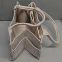 HIPHOP PANDA 1-Pack Diaper Caddy Organizer - Nursery Storage Bin & Car Organizer for Diapers, Wipes, and Baby Essentials - Dual-Color Solid Set (Grey/Oatmeal), Regular Size