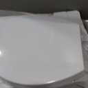 Elongated Toilet Seat, 18.5 Soft/Slow Close Oval (Oblong) Toilet Seat for Elongated Toilets, No-Slam Quiet-Close Lid, Easy-to-Install & Clean, Durable Never-Loosen White Plastic Seat