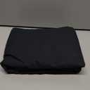1Pcs 100% Soft Microfiber Fabric Crib Ruffled Bed Skirt - 52"x 28" + 14" Drop Lenght with Split Corners for Baby Boys Girls Soft 4-Sided Bed Skirt - Black Solid