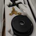 Freestanding Bathtub Faucet Floor Mount Free Standing Faucet Tub Filler Brass Bathroom Tub Faucets Swivel Gooseneck Spout with Hand Shower Mixer Taps Matte Black