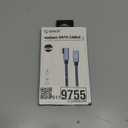 ORICO Cable Compatible with Thunderbolt 4 Right Angle 6.56Ft,40Gbps USB C to USB C Cable, 100W Charging/Display 8K@60Hz Compatible with MacBooks iPad Pro, Thunderbolt 4/3 and USB-C Device