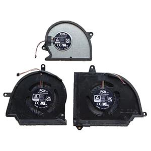 New Cooling Fan CPU+GPU+Small Fan for Laptop Compatible with ASUS ROG Flow 16 X16 Zephyrus NR2203 GV601 GV601R GV601RM GV601RW FPCF FQ7V FQBC DFSCK221051825 DFS5J129134524 DFSCM227163925