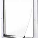 Trixie Pet Products 2-Way Locking Dog Door, Medium to X-Large Dogs, White